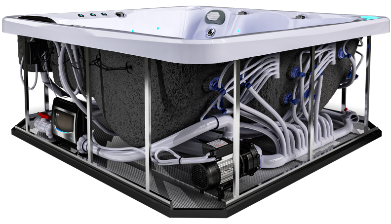 Internal Structure of Hot Tub