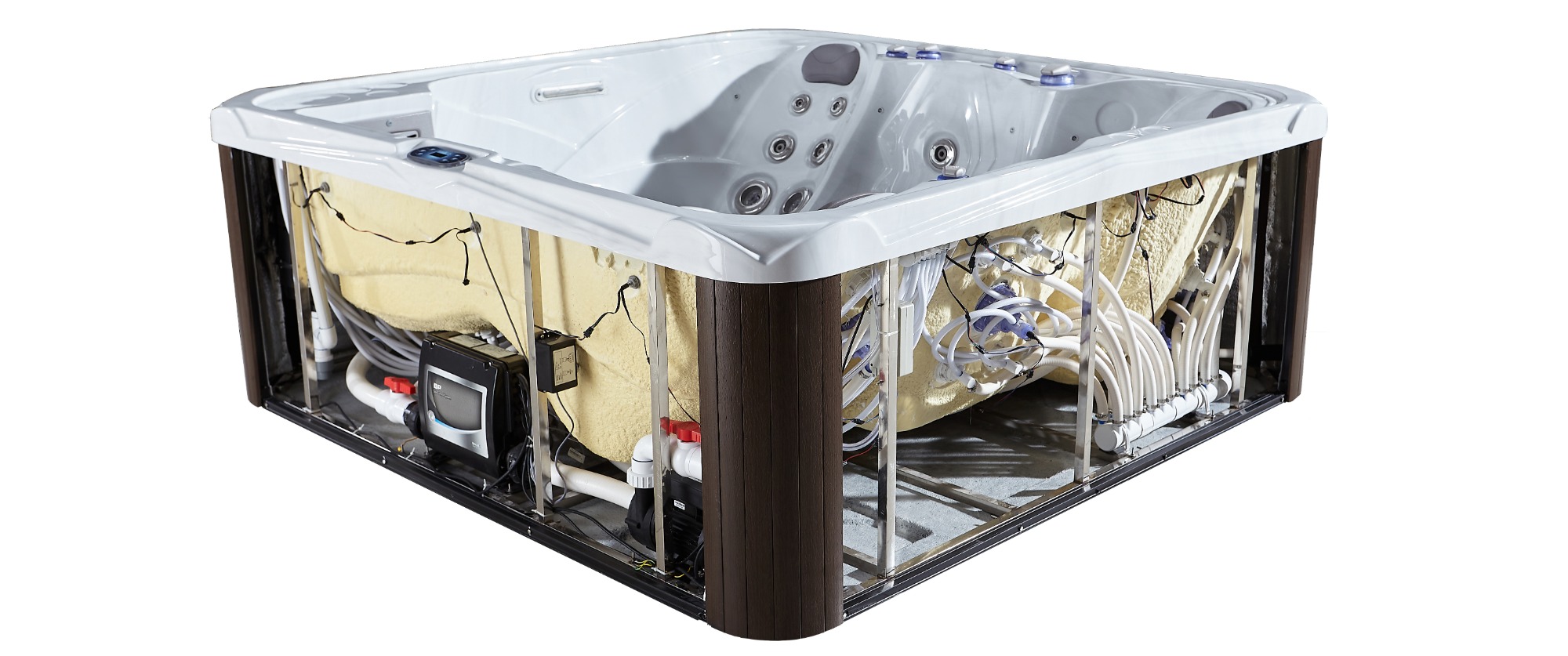 JOYEE US acrylic hot tub.