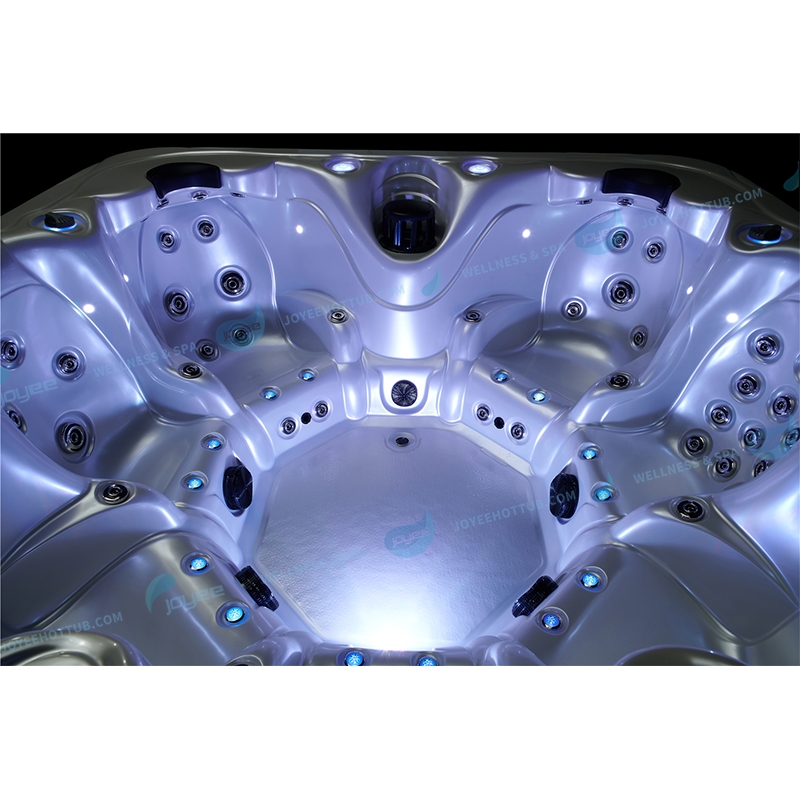JOYEE 7 Persons Family Party Whirlpool Spa Hot Tub