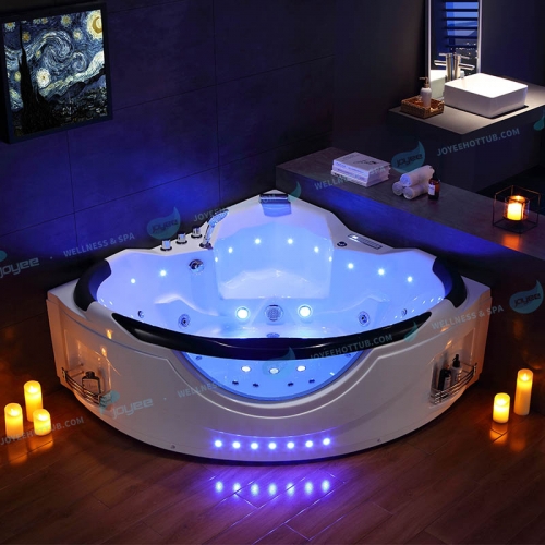 JOYEE 2 Persons Villa Home Luxury Air Bubble Massage Bathtub
