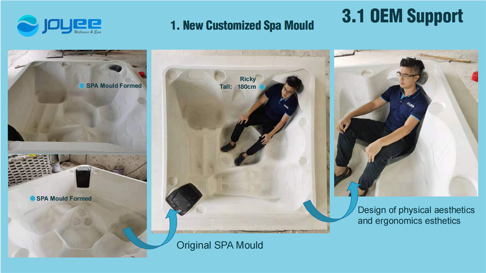 JOYEE New Customized Spa Mold